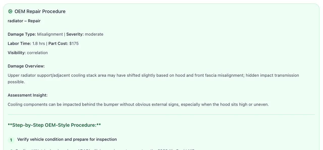 OEM Repair Procedures